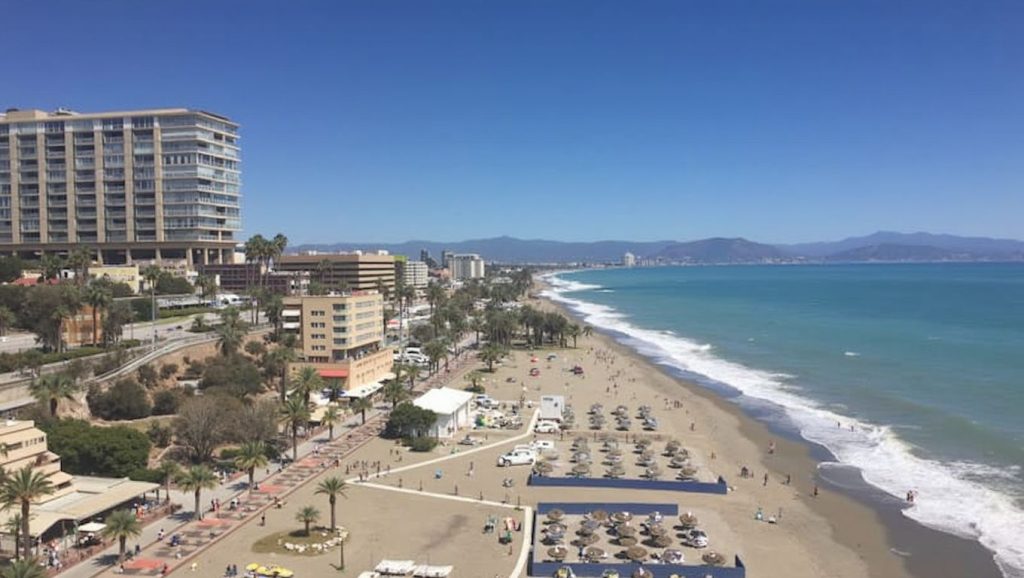 Horizonte desde Playa de El Realsillo, Estepona, Málaga