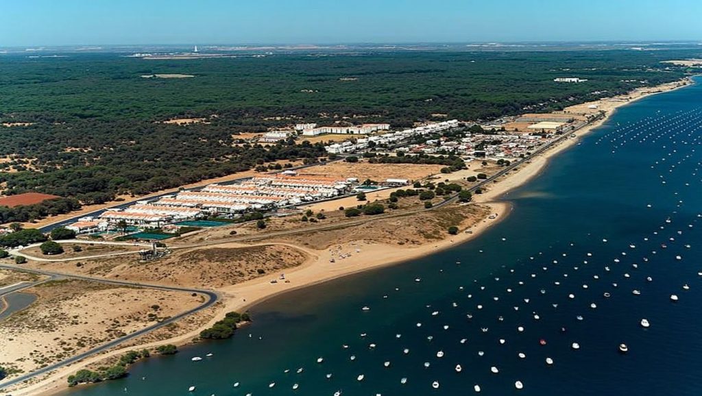 Foto de Playa de El Rompido (frente al pueblo)