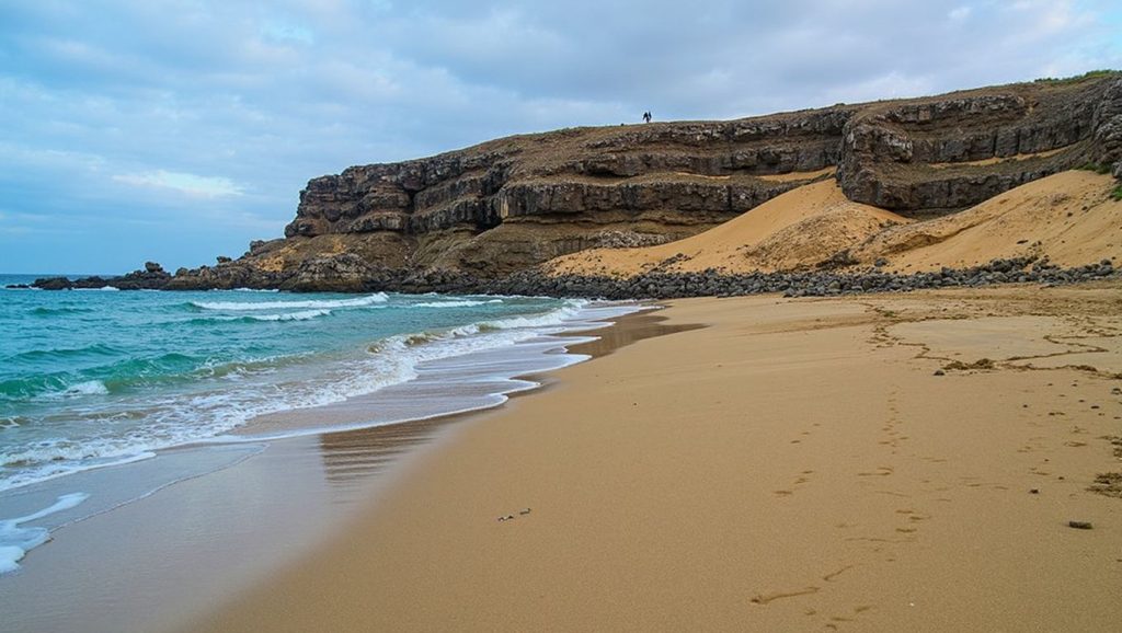 Acantilados y costa de Playa de Esquinzo, La Oliva (Fuerteventura)