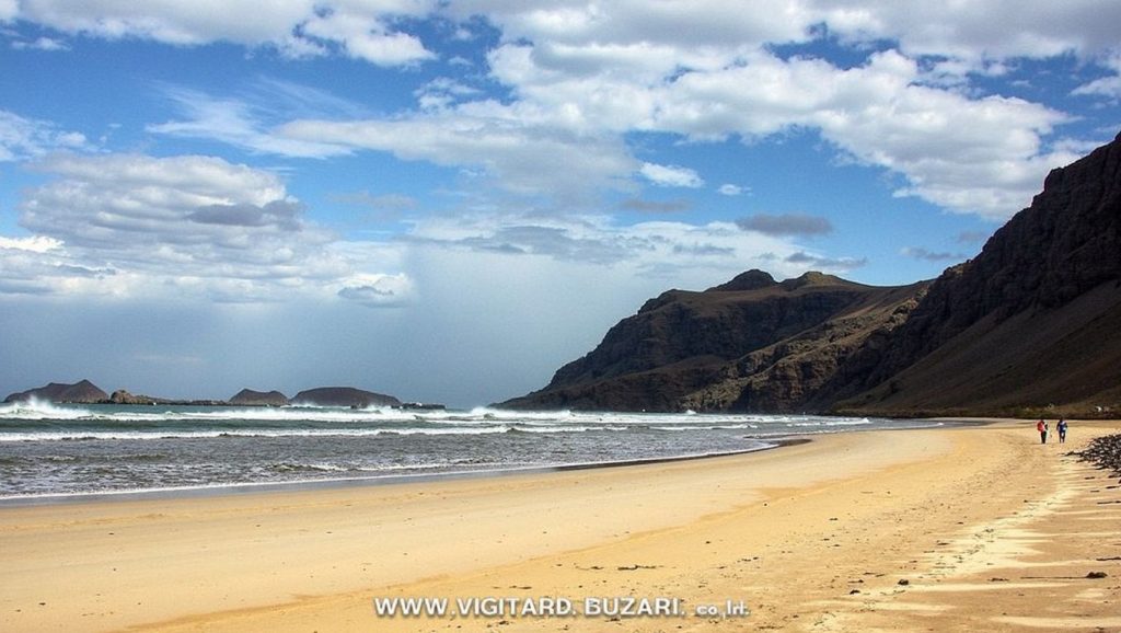 Aguas de Playa de Famara en Teguise (Lanzarote)