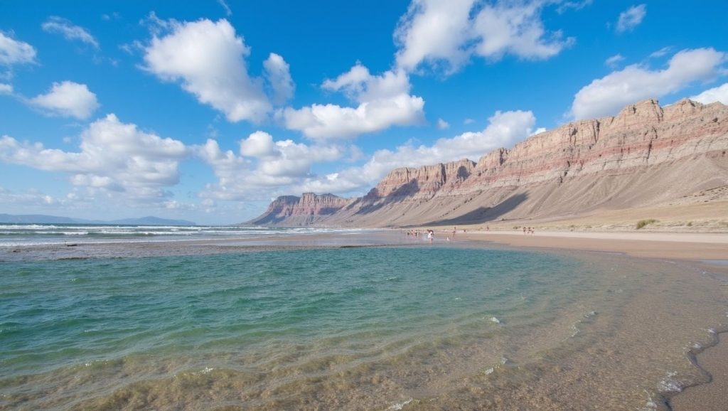 Entorno natural de Playa de Famara en Lanzarote