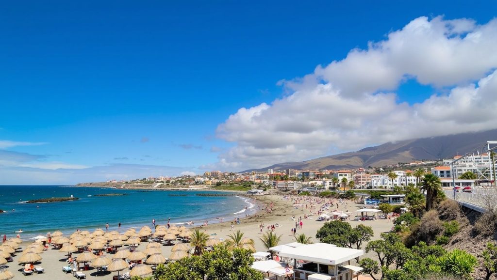 Playa de Fañabe en Adeje (Tenerife)