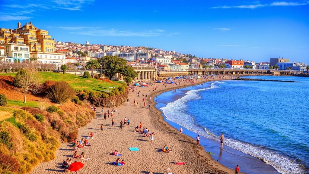 Aguas de Playa de Fañabe en Adeje (Tenerife)