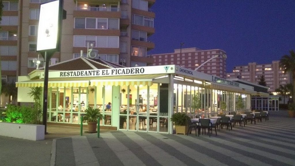 Vista general de Playa de Ferrara, Torrox