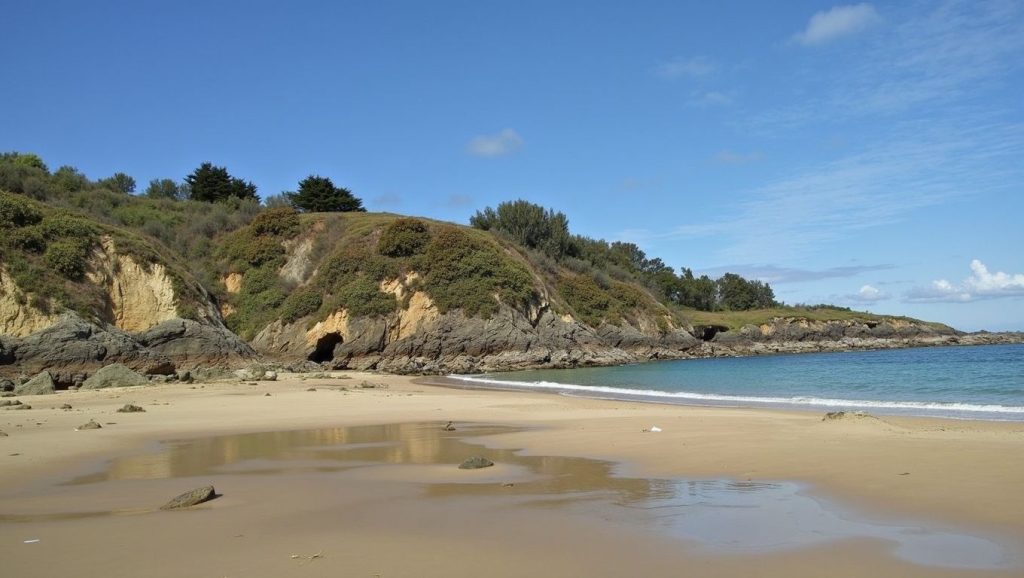 Costa de Playa de Figueras en Castropol, Asturias