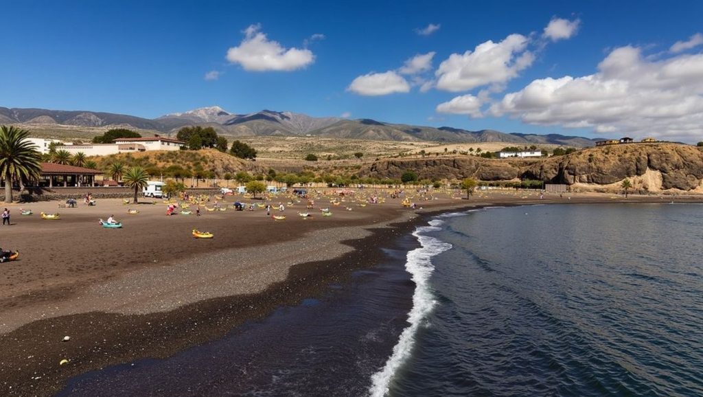 Aguas de Playa de Fonsalía en Guía de Isora (Tenerife)