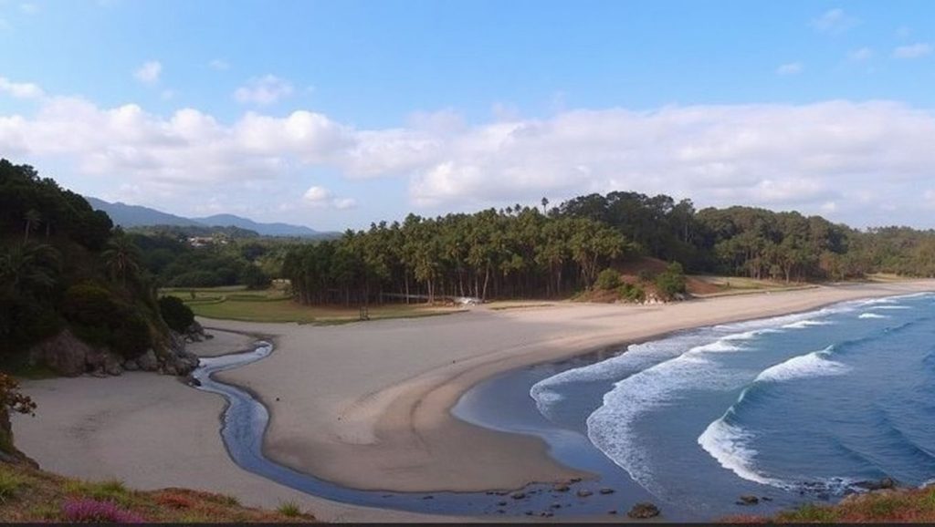 Arena de Playa de Frexulfe, Navia (Asturias)