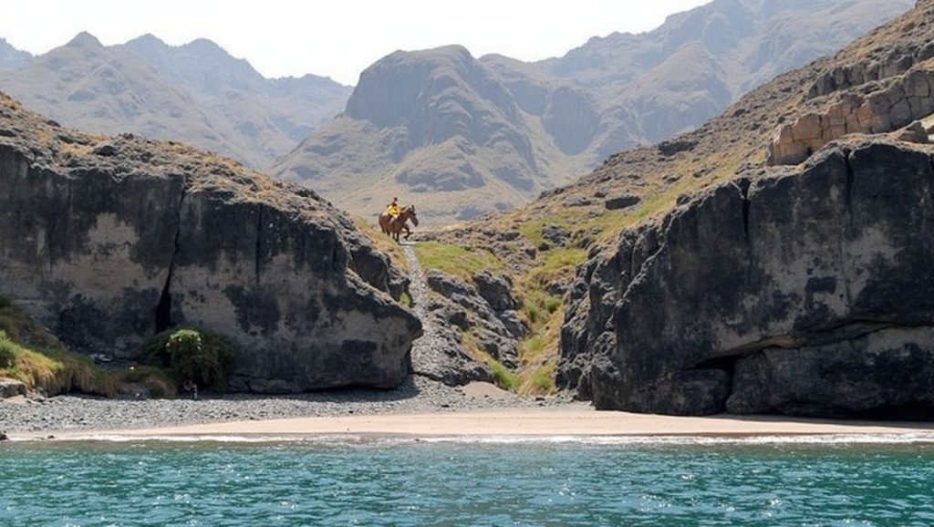Aguas de Playa de Güi-Güí en La Aldea de San Nicolás (Gran Canaria)