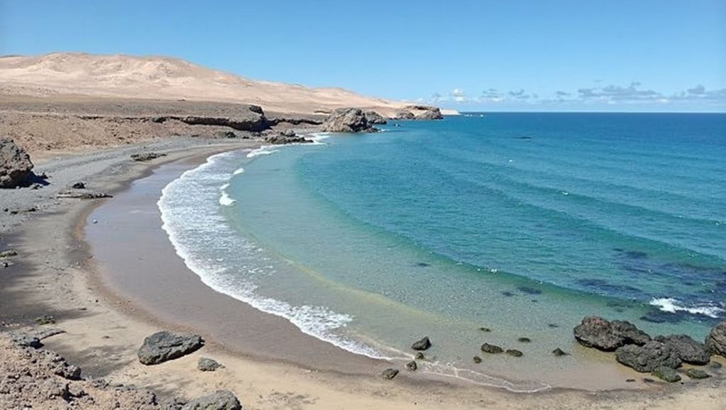 Arena de Playa de Garcey, Pájara (Fuerteventura)