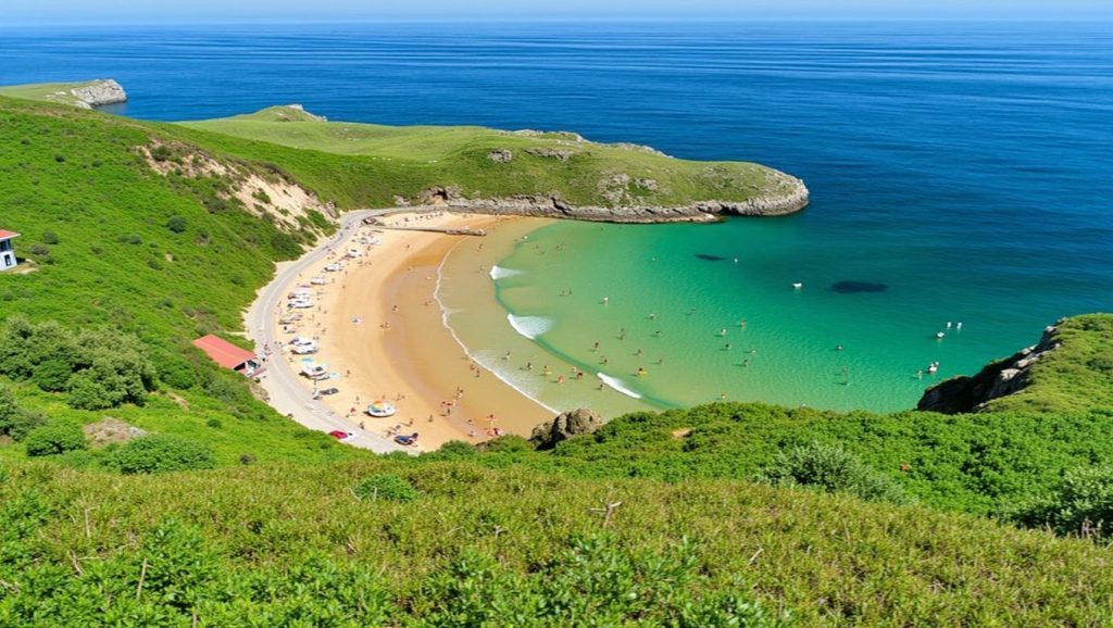 Aguas de Playa de Gargantera en Asturias (Asturias)