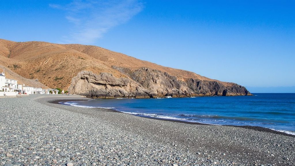 Aguas de Playa de Giniginamar en Gran Tarajal (Fuerteventura)