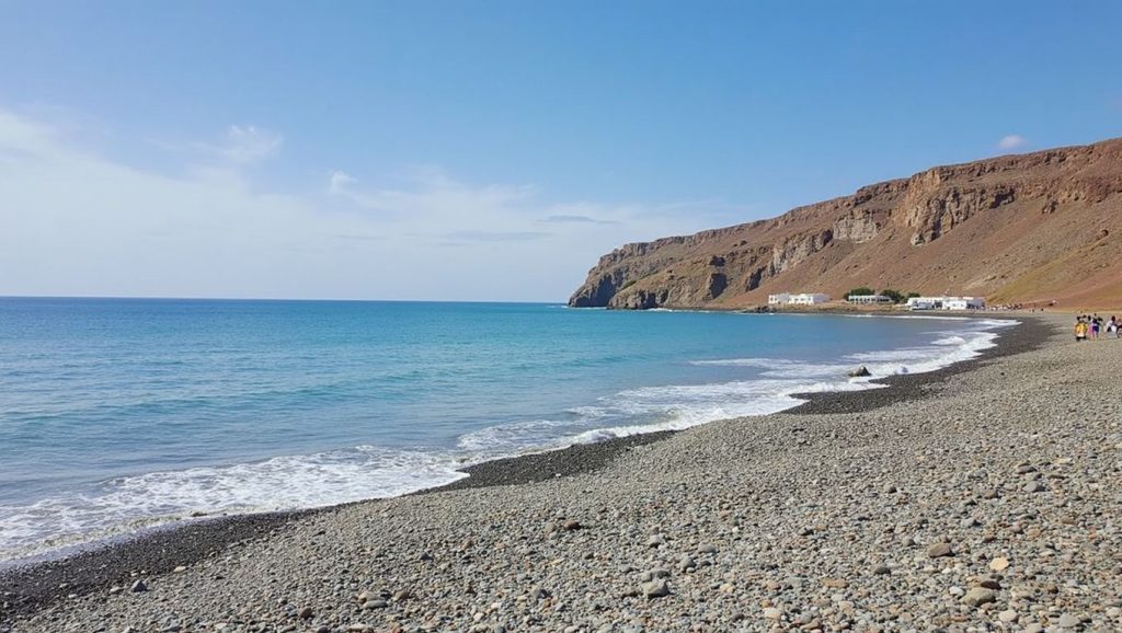 Arena de Playa de Giniginamar, Gran Tarajal (Fuerteventura)