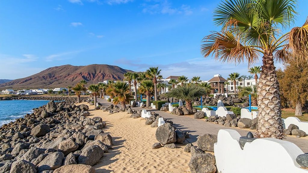 Playa de Guacimeta en Arrecife (Lanzarote)