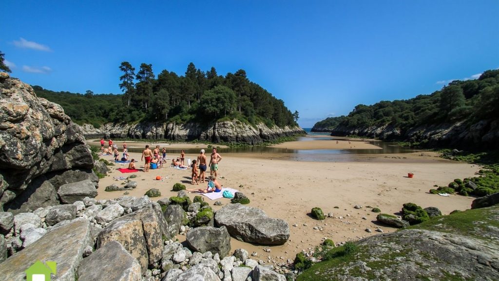 Panorámica de Playa de Guadamía, Asturias