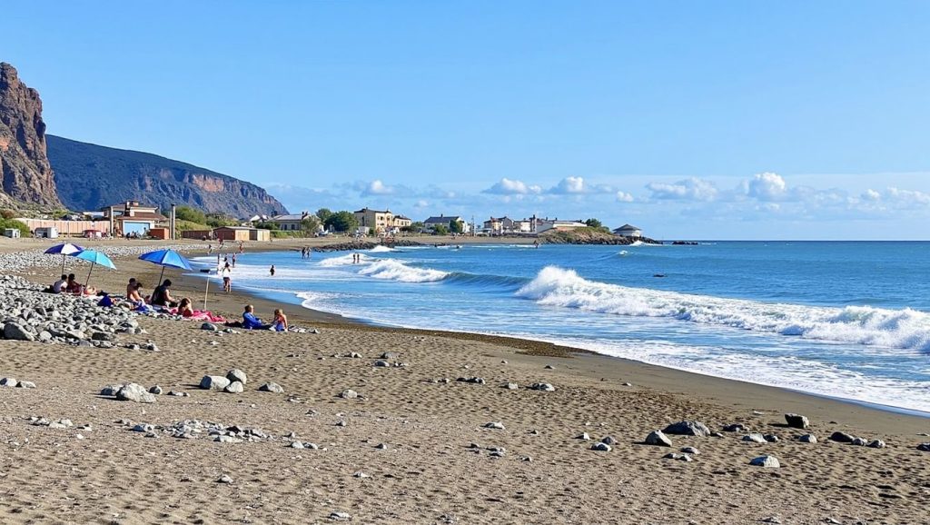 Aguas de Playa de Guariñén en Valle Gran Rey (La Gomera)