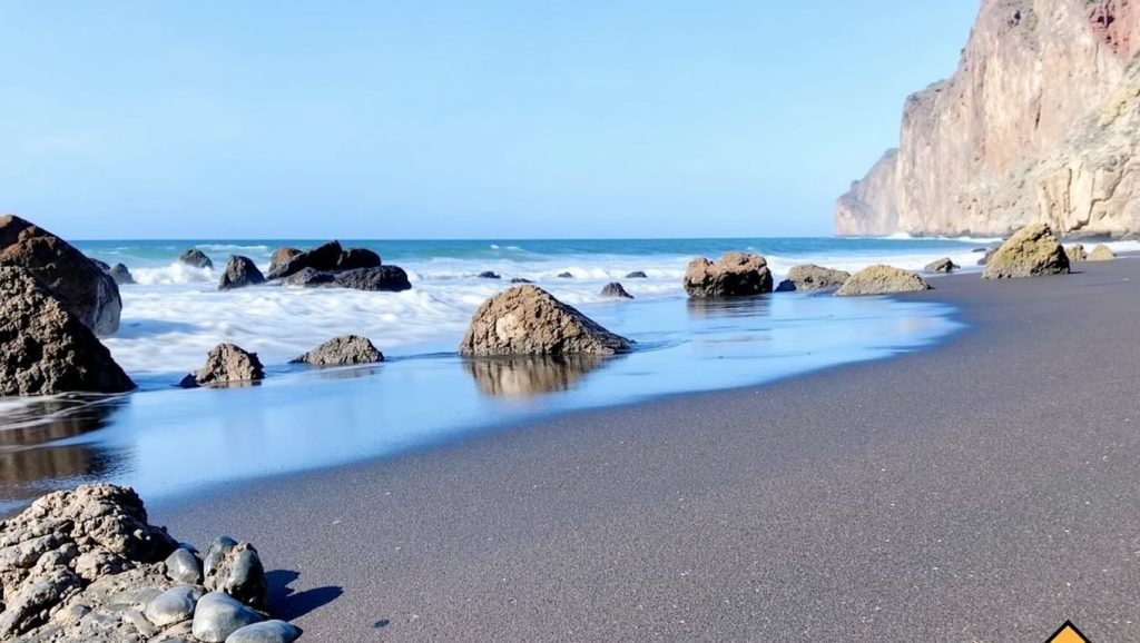 Arena de Playa de Heredia, Valle Gran Rey (La Gomera)