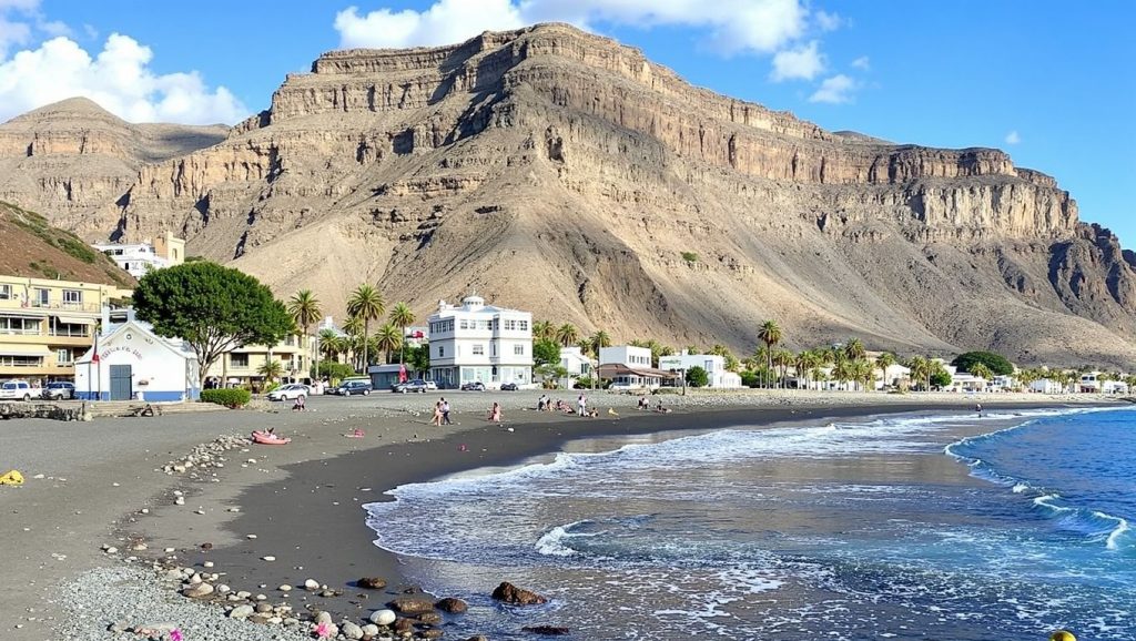 Aguas de Playa de Iguala en Valle Gran Rey (La Gomera)