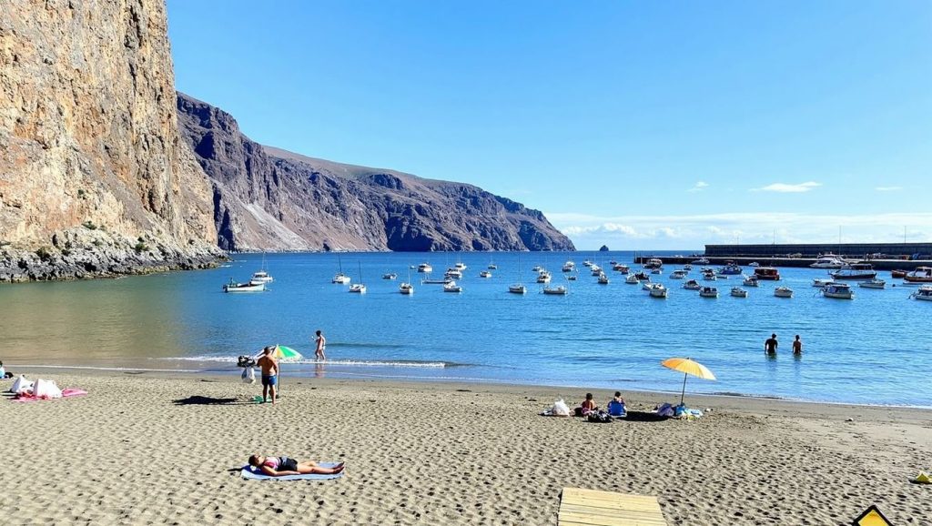 Arena de Playa de Iguala, Valle Gran Rey (La Gomera)