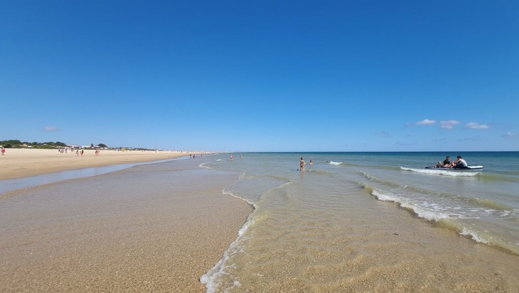 Playa Isla Canela en Ayamonte, Huelva