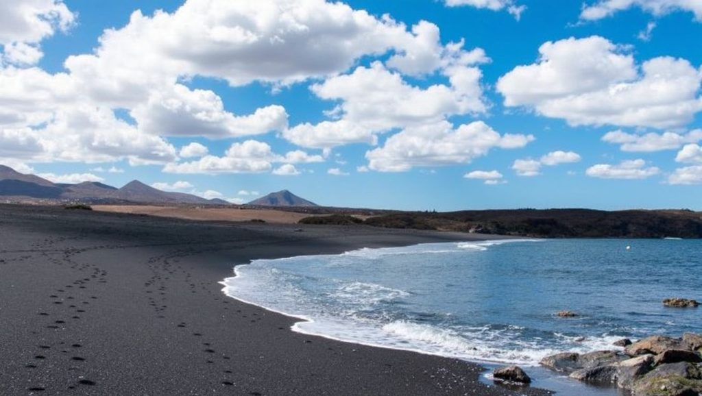 Entorno natural de Playa de Janubio en Lanzarote