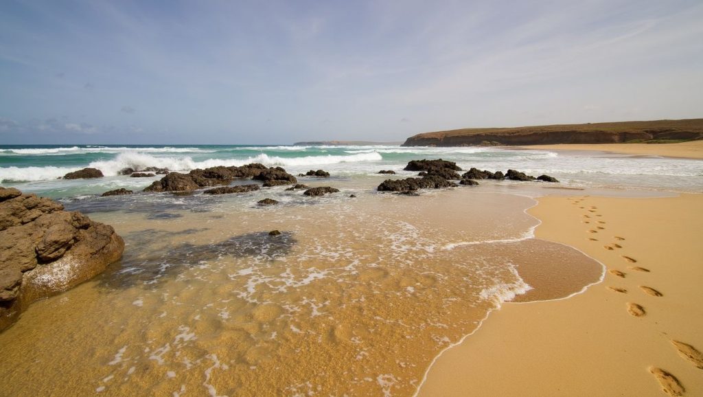 Arena de Playa de Jarugo, Puerto del Rosario (Fuerteventura)