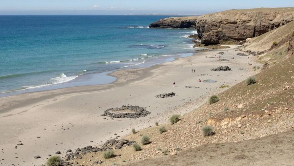 Entorno natural de Playa de Juan Gomez en Fuerteventura