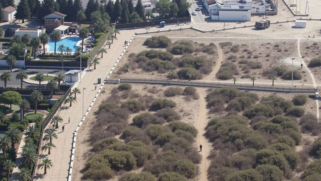 Textura de arena en La Antilla, Lepe, Huelva
