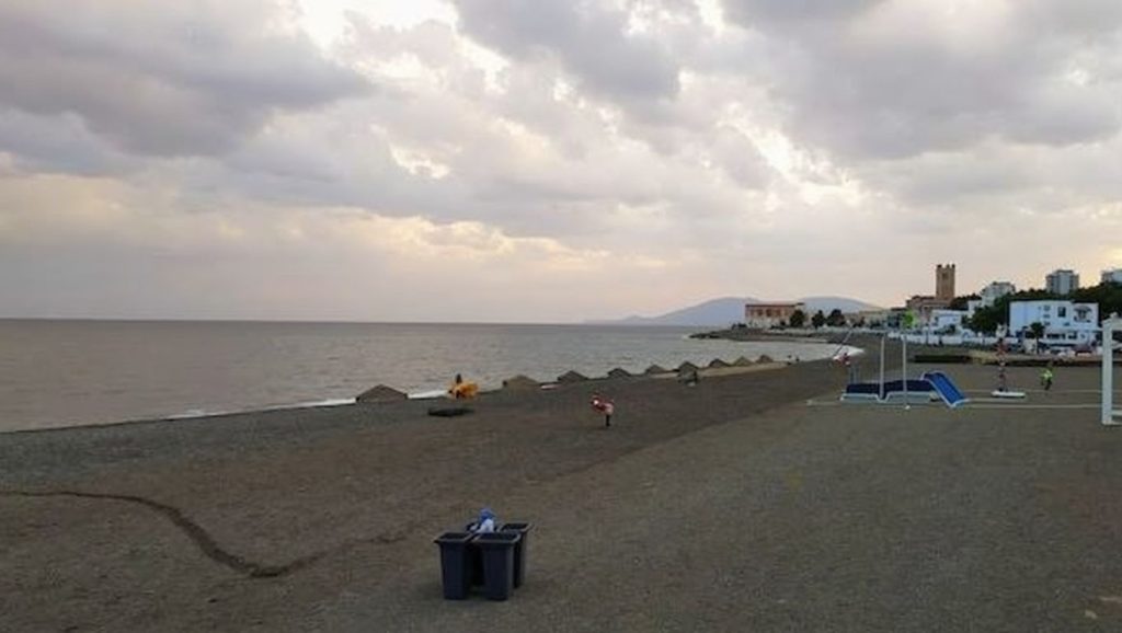 Costa de Málaga desde Playa de la Araña, Málaga