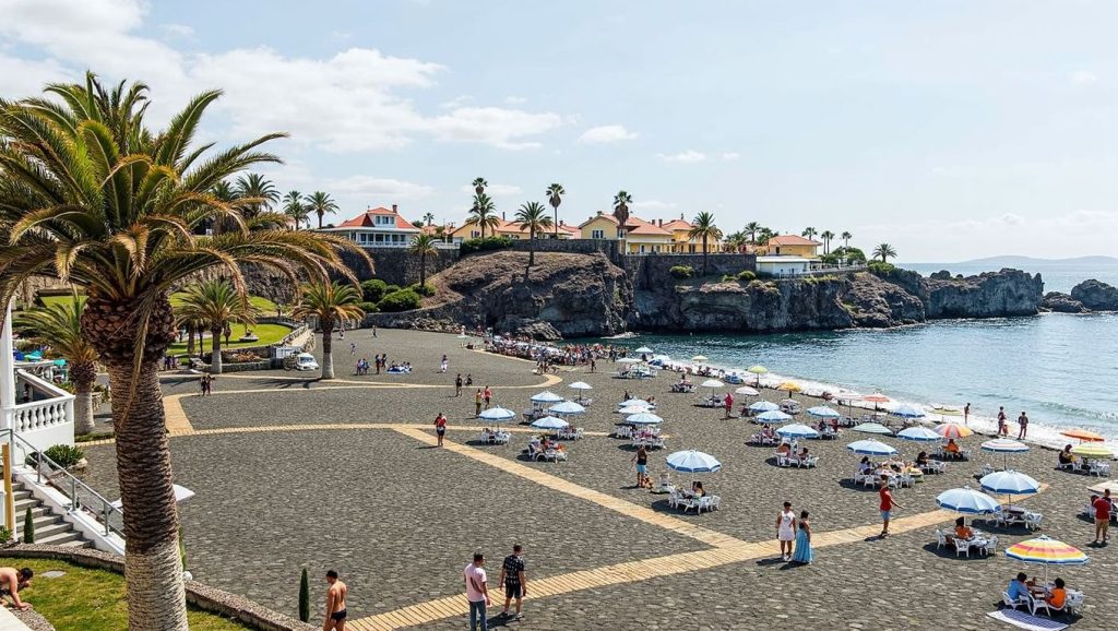 Playa de la Arena en Yaiza (Lanzarote)