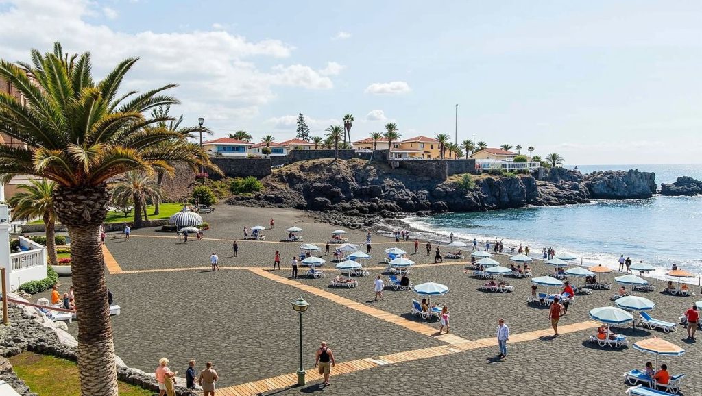 Playa de la Arena en Guía de Isora (Tenerife)