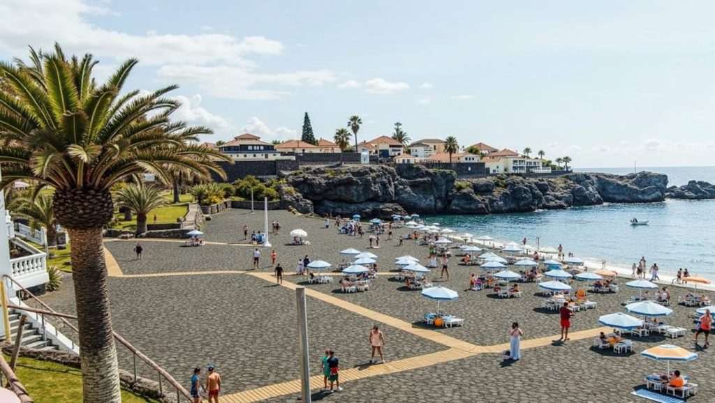 Entorno natural de Playa de la Arena en Gran Canaria