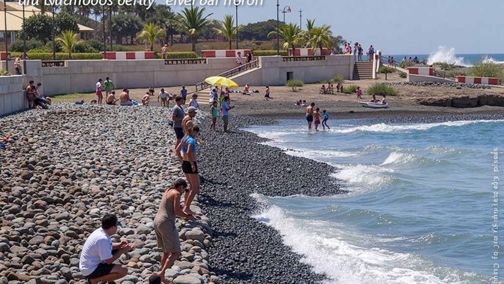 Aguas de Playa de la Arenita en Arona (Tenerife)