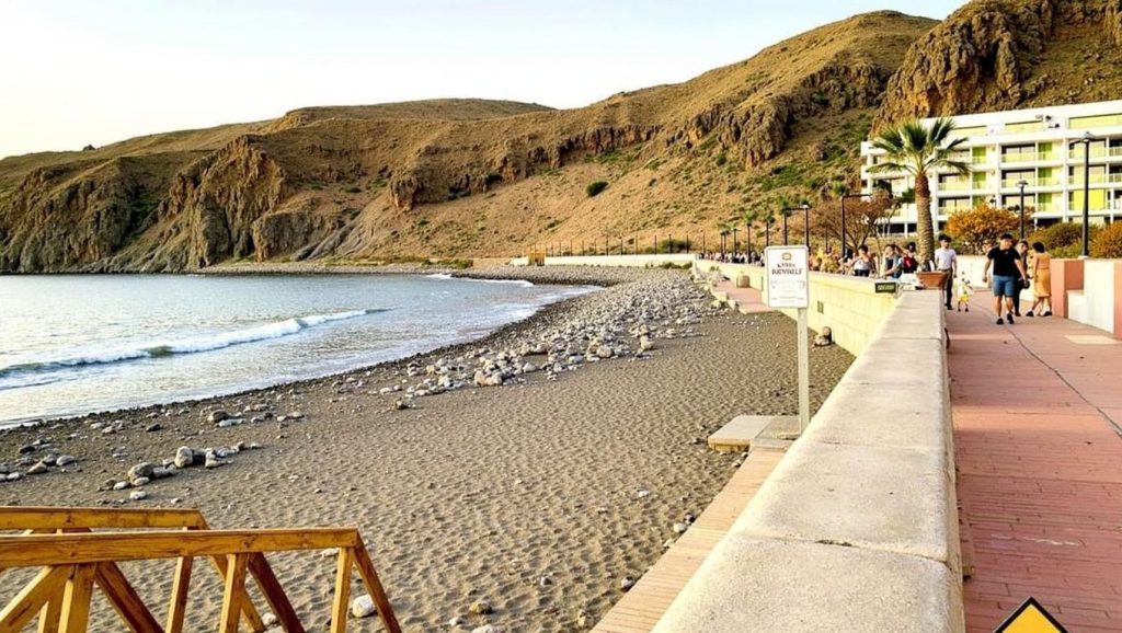 Entorno natural de Playa de la Arenita en Tenerife