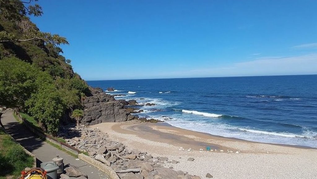 Panorámica de Playa de la Atalaya, Asturias