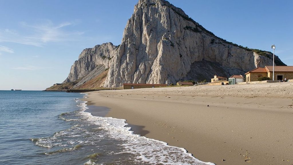Playa de Playa de La Atunara, La Línea de la Concepción, costa de Cádiz
