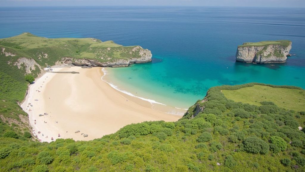 Arena de Playa de La Ballota, Asturias (Asturias)
