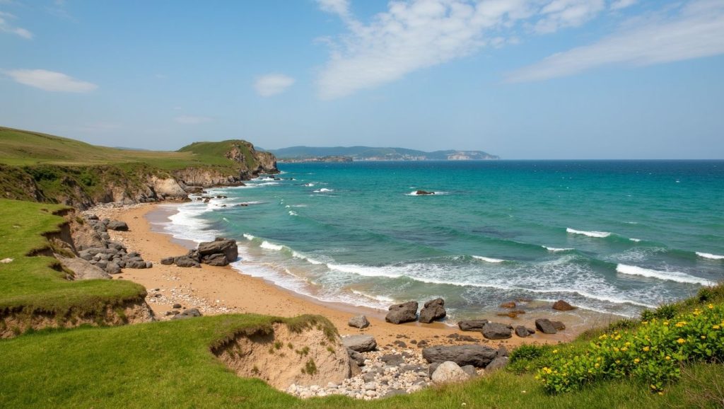 Playa de La Beciella en Asturias (Asturias)