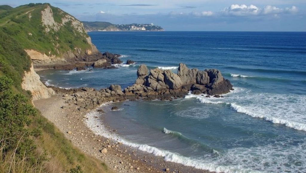 Aguas de Playa de La Beciella en Asturias (Asturias)