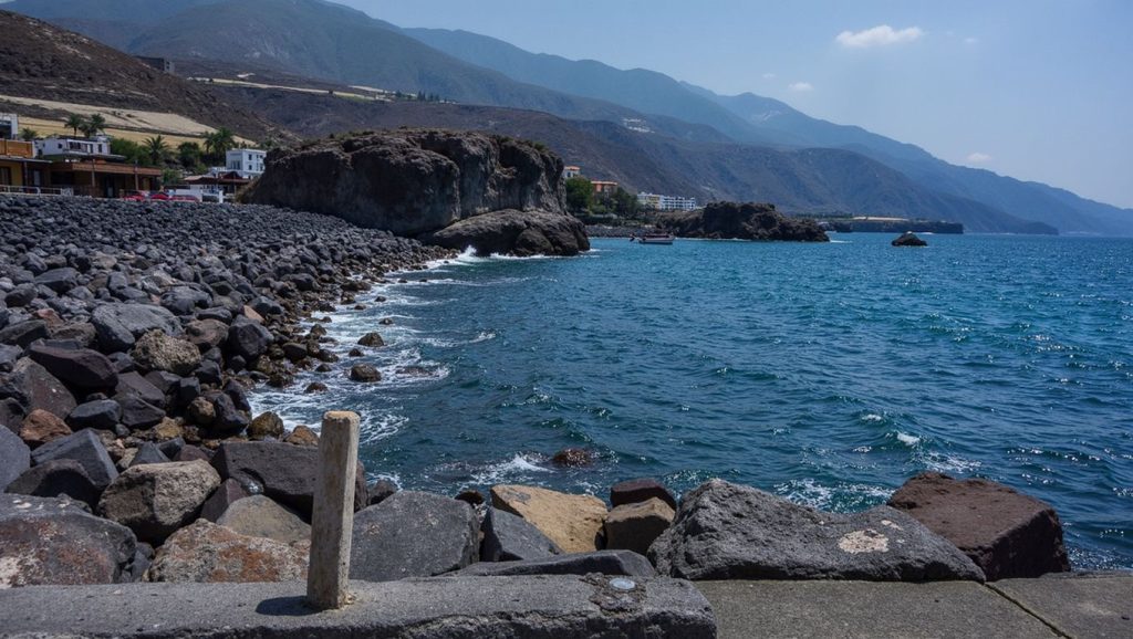 Panorámica de Playa de La Bombilla, La Palma