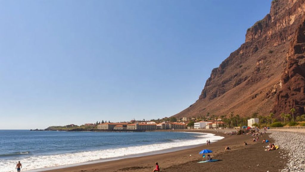 Panorámica de Playa de la Calera, Fuerteventura