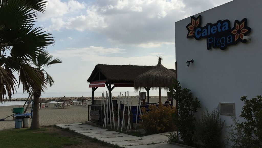 Camino de acceso a Caleta, Málaga, Málaga