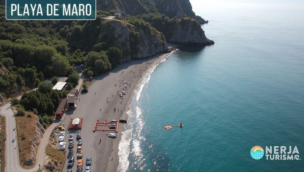 Playa de la Caleta de Maro — foto 3 de 6