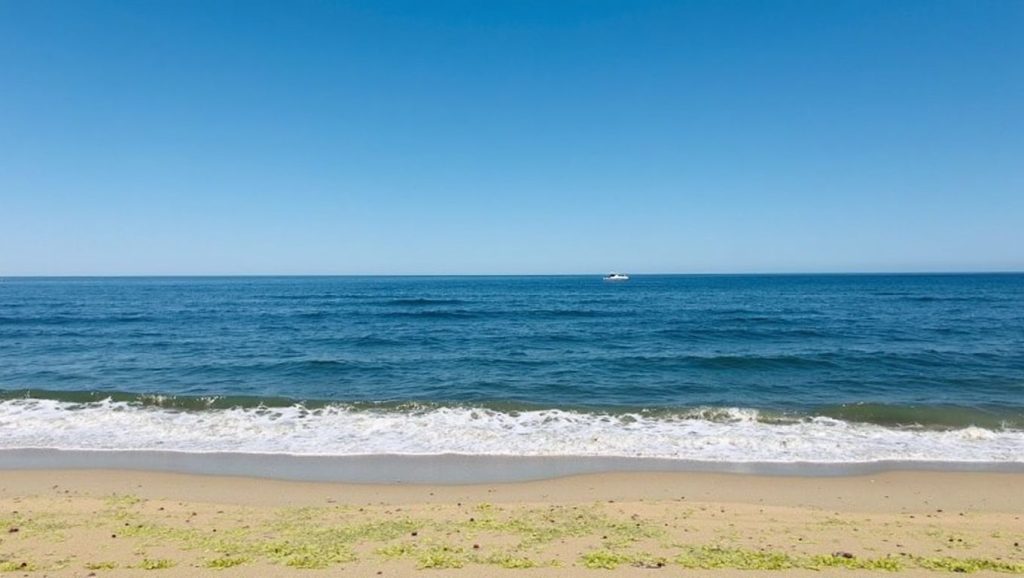 Vista del entorno de Casita Azul, Isla Cristina, Huelva