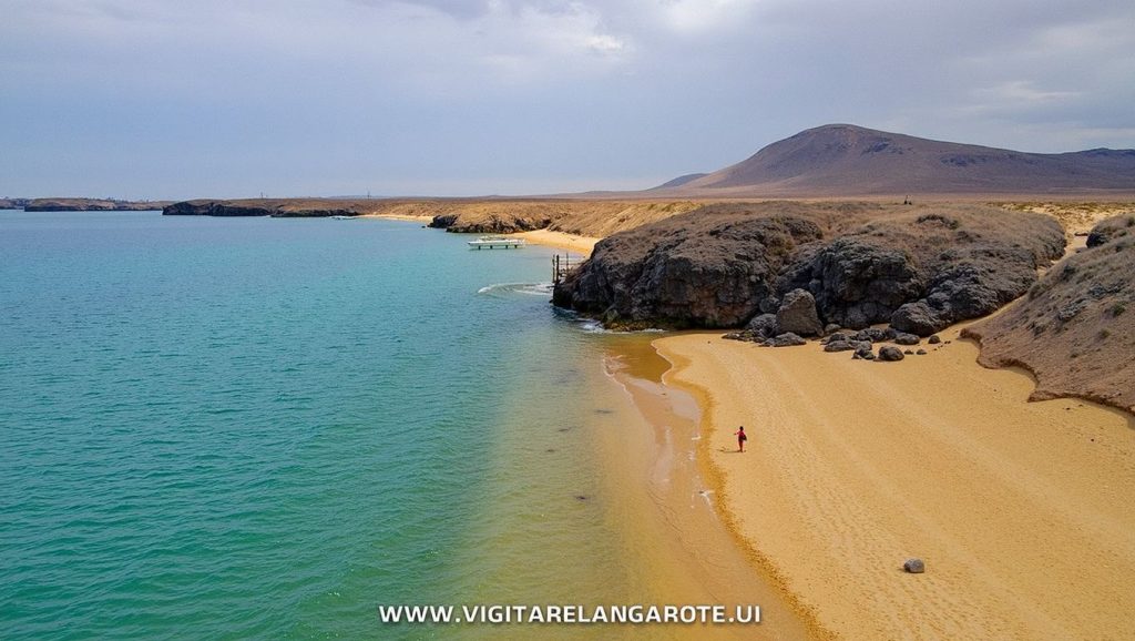 Panorámica de Playa de la Cera, Lanzarote