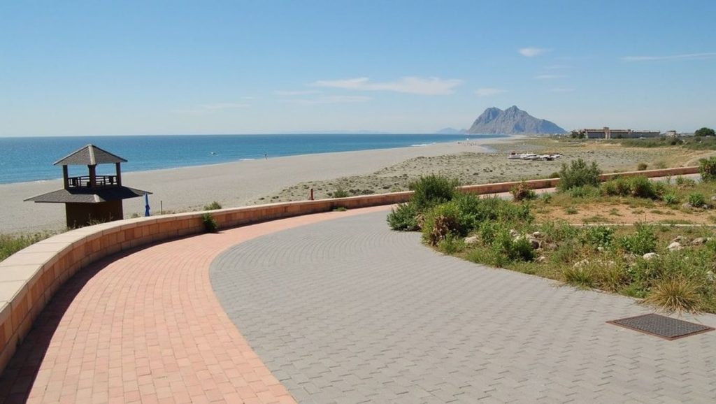 Vista de Playa de la Chincheta en Torrenueva Costa, Granada