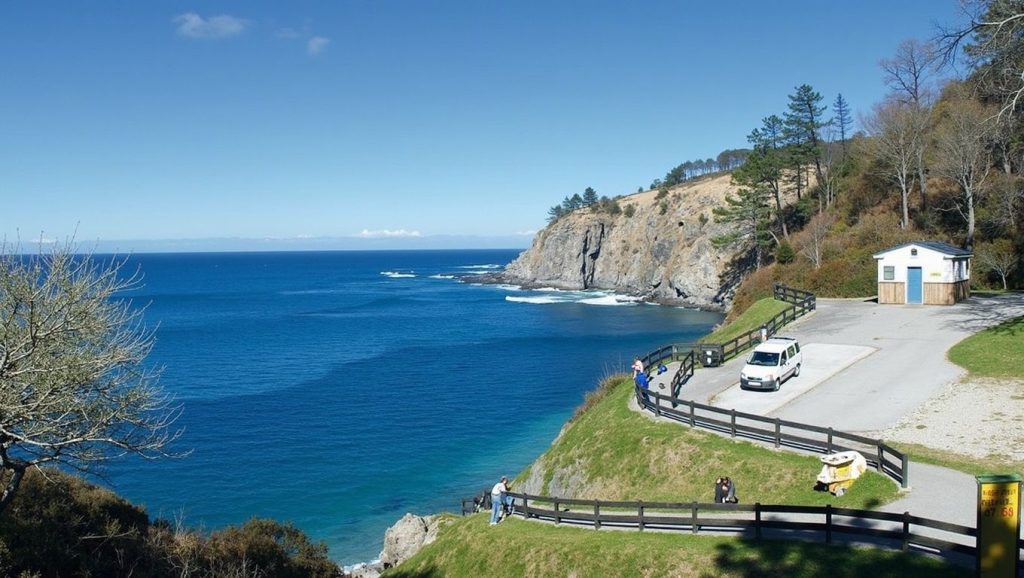 Panorámica de Playa de La Coaña, Asturias