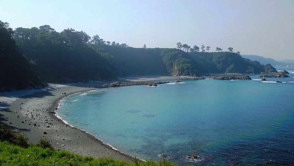 Arena de Playa de La Coaña, Laviana (Asturias)