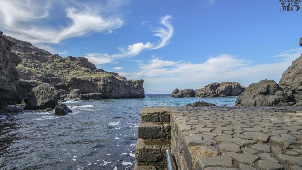 Arena volcánica de Playa de la Consolación, Garachico (Tenerife)