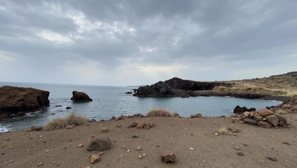 Aguas de Playa de la Cueva del Agua en El Rosario (Tenerife)