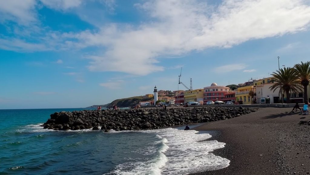 Entorno natural de Playa de la Entrada en Tenerife